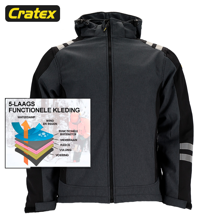 Softshell jas Monza | XS t/m 4XL